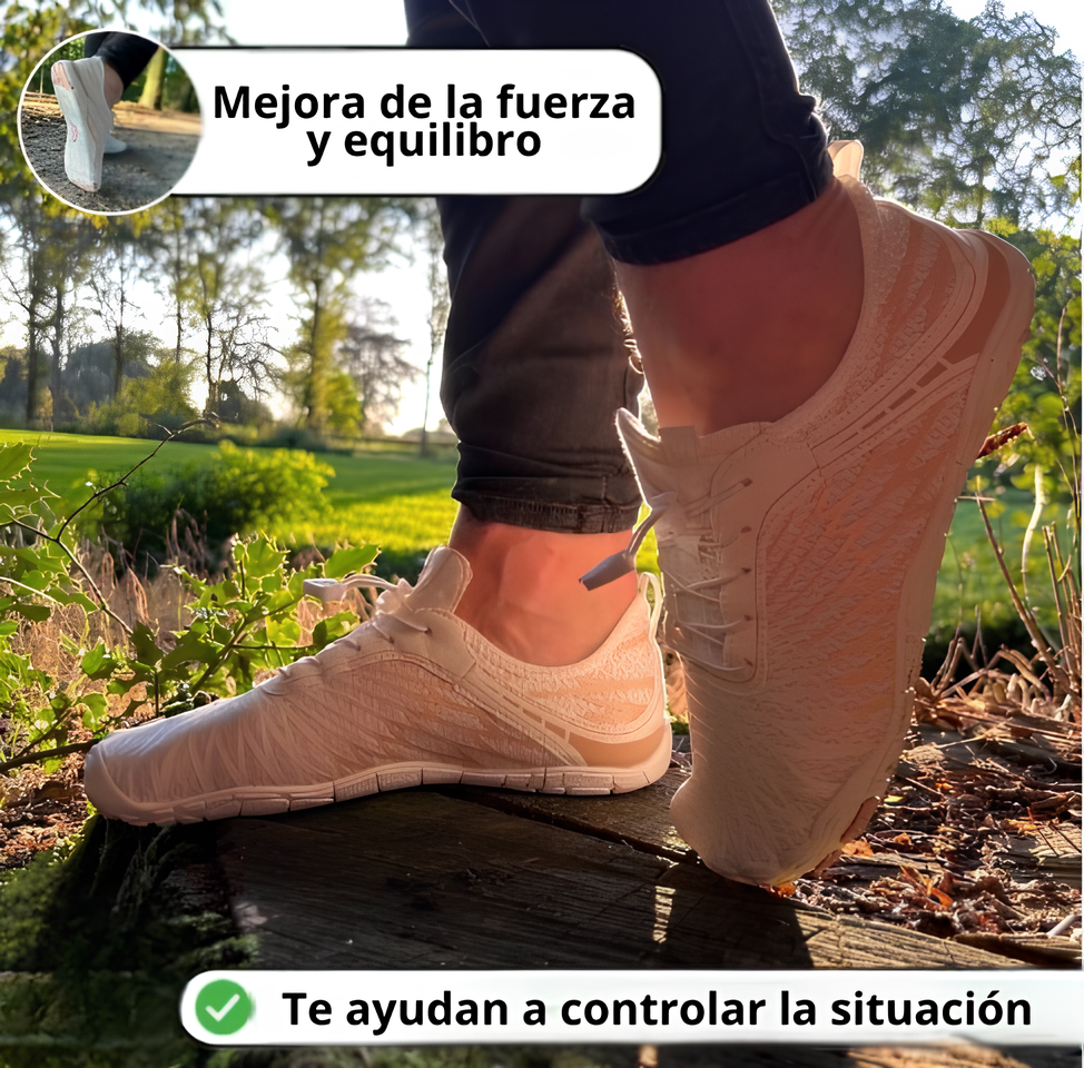 Tenis Antideslizantes PlantarLux | Elimina el dolor de tus pies y camina con confianza